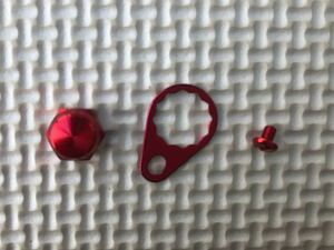 DAIWA for M8 steering wheel lock nut retainer set red right for 