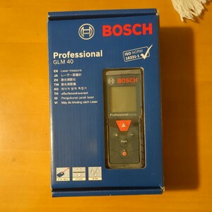 新品　未使用　BOSCH レーザー距離計　プロフェッショナル　GLM40