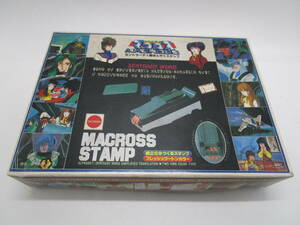 ニチモ　超時空要塞マクロス　マクロススタンプ　プラモデル　箱　説明書等のみ　現状品　クラフトシート梱包(8866Y