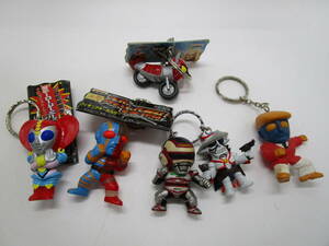  unused Kikaider Robot Detective Kbi Gin da- The bo-ga- key holder figure present condition goods (DS447