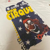 ハリウッドランチマーケット　ピエロプリントTシャツ　白サイズ3_画像5