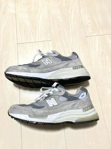 【美品】ニューバランス　M992GR 26.0cm グレー　New balance 990 993 USA