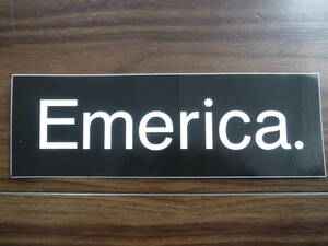 ◆◇◆新品U.S.正規品エメリカ【Emerica】特大LOGO 9X3" ステッカー限定品◆◇◆送料230円～