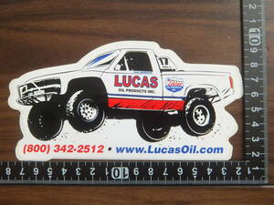 ◆新品U.S.正規品ルーカスオイル【Lucas Oil】ヴィンテージ輸入ステッカー@限定出品◆送料230円～