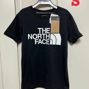 新品　ノースフェイス　レディース　S ブラック　NTW32133 TシャツTHE NORTH FACE ロゴTシャツ 半袖Tシャツ 送料無料　メール便
