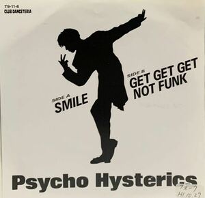 【EP 7inch】プロモオンリー Psycho Hysterics / SMILE（1989）Japanese boogie funk 和モノ NJS CD移行期レア サイコ・ヒステリックス