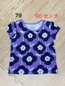 ⑦⑨ 90センチ・花柄・Tシャツ・子供夏服