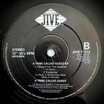 A Tribe Called Quest / A Tribe Called Quest EP【12''】1994 / EU / Jive / jive t 374_画像4