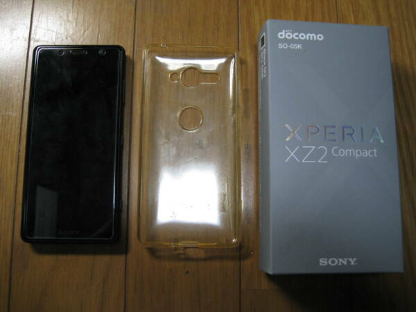 Sony Experia XZ2 Compact SO-05K（ブラック）