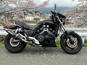 VMAX 1200 vehicle inspection "shaken" attaching Fukuoka custom large number loan possible 