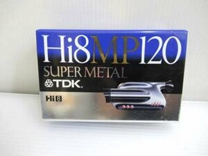 TDK video cassette Hi8MP120 super metal P6-120HMPG unopened goods #