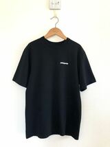 Patagonia パタゴニア 半袖 Tシャツ M’s P-6 Logo Responsibili-Tee レスポンシビリティー XS ブラック 黒 レディース　女性 にも_画像2