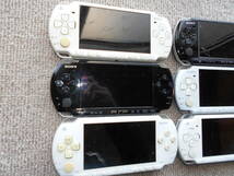 ☆ジャンク品扱いSONY PSP本体のみ（カバー無し、シールがれあり）PSP-3000Ｘ3個PSP－1000.2000.2001Ｘ各1個　まとめて6個セット中古　_画像7