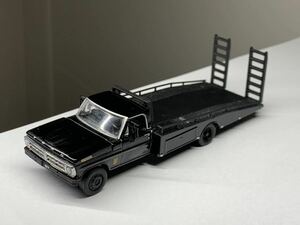 GREENLIGHT 1972 Ford F-350 RAMP TRUCK V8 INTERCEPTOR MADMAX グリーンライト フォード ランプトラック 積載車 マッドマックス