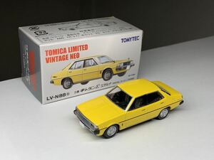  Tomica Tomica Limited Vintage Neo LV-N88b Mitsubishi Galant Σ Sigma Eterna 1600SL super 78 year yellow color yellow 1/64