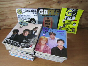 ☆格安売切☆希少 アーカイブ GB(GUITAR BOOK) 1987年・1989～97年 37冊セット GB FILE/GB YEAR BOOK有り 音楽雑誌 当時物 バンドブーム