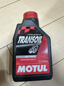 free shipping unused old package MOTUL TRANSOIL mission oil 10w30mochu-ru gear box oil 