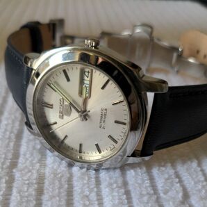  SEIKO5 自動巻き裏スケ 稼働品