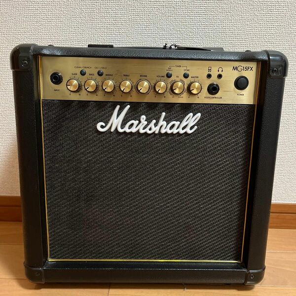 【美品】MARSHALL MG15FX　ギターアンプ　現行モデル　箱有り【これ以上の値下げ不可】