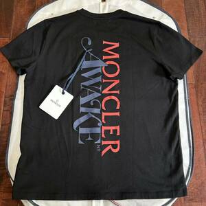 【最安値】【美品】MONCLERモンクレール　半袖Tシャツ　awake 黒　XL