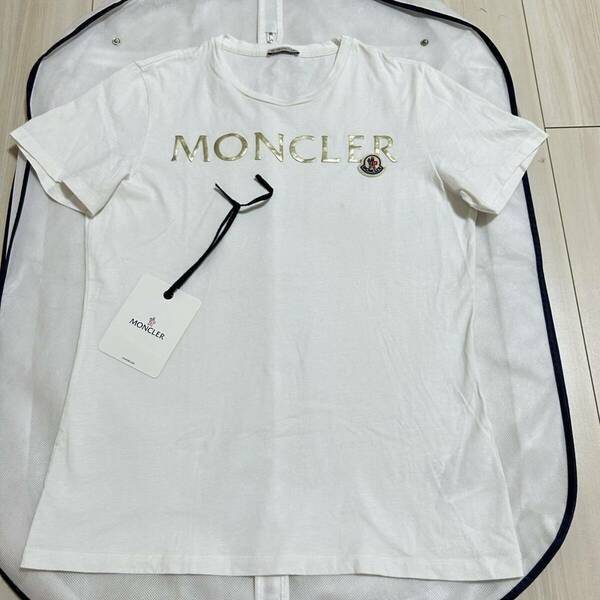 【最安値】MONCLER モンクレール 半袖Tシャツ 白　M