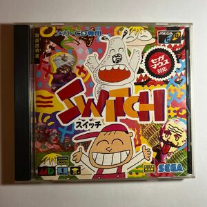 【MCD】メガCD Switch スイッチ メガドライブ　ケース・説明書付き