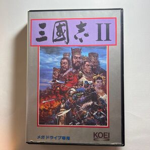 【MD】メガドライブ 三国志Ⅱ 箱説付き