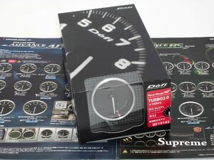 Defi Racer Gauge N2プラス　デフィ　レーサーゲージ　52Φ（レッド） ターボ計 （ブースト計） MAX表示200KPA　DF19102