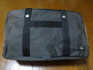 HEAD PORTER MADE IN JAPAN Headporter Yoshida bag сумка "Boston bag" угольно-серый серия сделано в Японии 