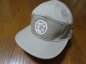 HEMPURA HAT Designed in TOKYO OTTO　テンプラハット製帽所　ししゅうロゴ入り　キャンプキャップ　グレー系　ＯＳＦＭ