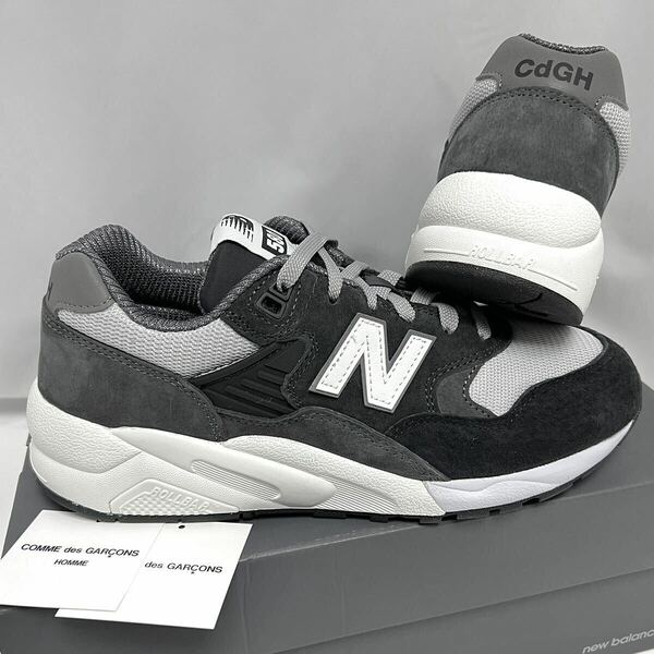 27cm 新品 コムデギャルソン ニューバランス MT580 HM1 コラボ スニーカー シューズ CDGH 黒 COMME des GARCONS HOMME NewBalance 580