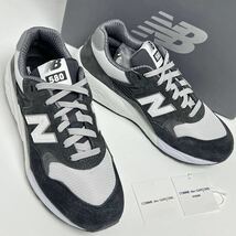 27cm 新品 コムデギャルソン ニューバランス MT580 HM1 コラボ スニーカー シューズ CDGH 黒 COMME des GARCONS HOMME NewBalance 580_画像2