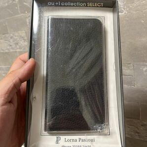 LORNA PASSONI Kipskin Leather Folio Case for iPhone