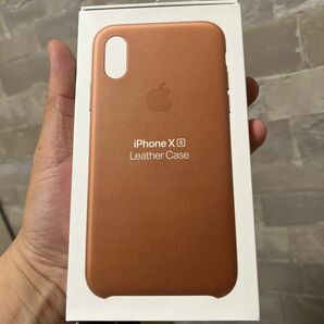 iPhone XS レザーケース サドルブラウン MRWP2FE/A