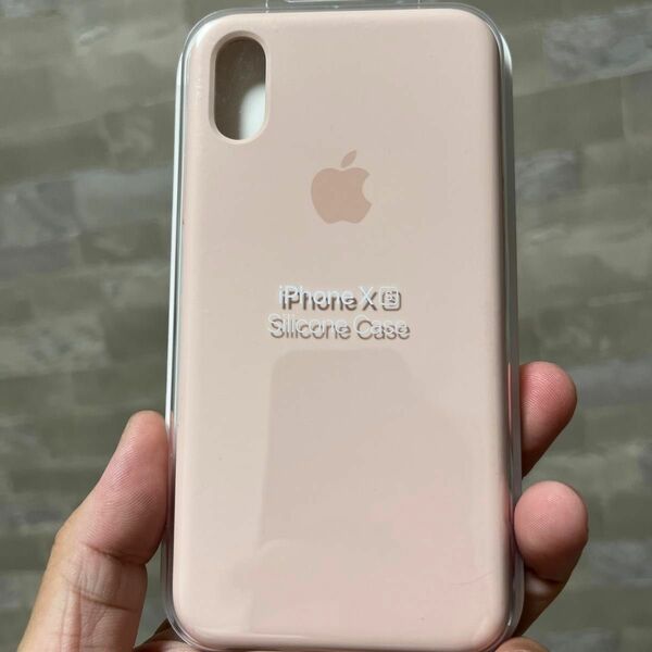 iPhone XS シリコーンケース ピンクサンド MTF82FE/A