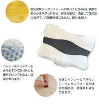 【新生活応援キャンペーン】枕 低反発 いびき 洗える まくら ストレートネック 枕 横向き 寝具_画像5