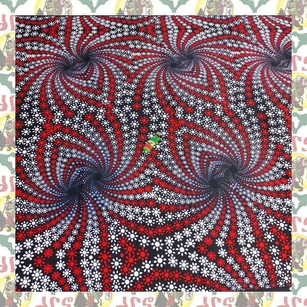 【SALE/270cm x 110cm/3ヤード】アフリカンプリント生地 barg-L76 アフリカ布 アフリカ生地 ゴールドプリント アンカラ キテンゲ パーニュ