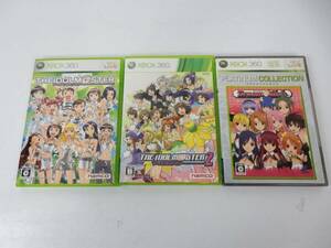 【XBOX 360】THEiDOLM@STER アイドルマスター1+2+ドリームクラブ 3タイトルまとめて！ 動作未確認 中古品 JUNK 現状渡し 一切返品不可で！