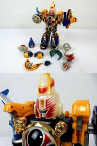 [BANDAI] Bandai DX Chogokin Ninpu Sentai Hurricanger . manner god? passing of years damage parts lack of equipped secondhand goods JUNK absolutely returned goods un- possible part removing and so on 