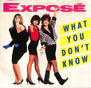 C00191661/EP/Expose「What You Dont Know/Walk Along With Me(1989年：AS1-9836)」