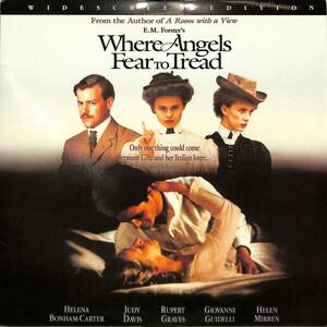 B00152321/LD/ヘレナ・ボナム＝カーター「Where Angels Fear To Tread 1991 天使も許さぬ恋ゆえに Widescreen (1993年・ID-2361-LI)」