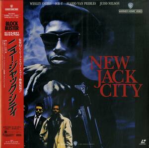 B00161835/LD/ウェズリー・スナイプス / アイス-T「ニュー・ジャック・シティ New Jack City 1991 (NJL-12073)」