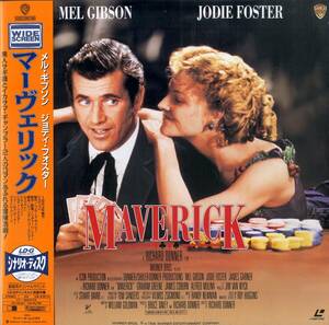 B00148595/LD2枚組/メル・ギブソン、ジョディ・フォスター「マーヴェリック（1994 / Widescreen）」