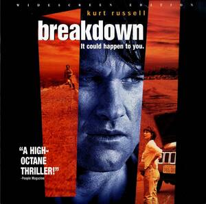 B00145164/LD/カート・ラッセル / キャスリーン・クインラン「ブレーキ・ダウン Breakdown (Widescreen) (1997年・LV-334543-WS)」