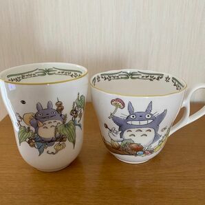 ノリタケ　トトロ　湯呑みとコーヒーカップ2点セット