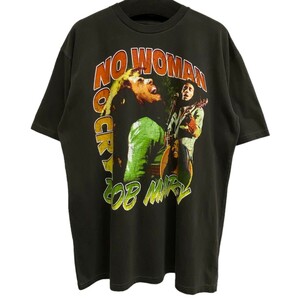 BOB MARLEY 24SS 映画公開記念POPUP限定No Woman No Cry Photo Tee加工Tシャツ 8069000105995