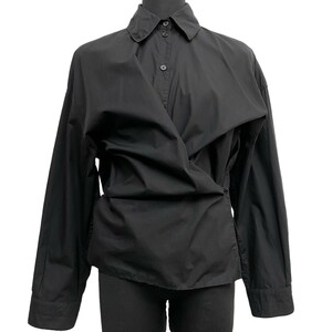 LEMAIRE STRAIGHT COLLAR TWISTED SHIRTツイストシャツブラウスカーディガン 8069000106312