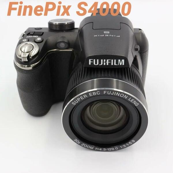 美品フジフィルム FinePix S4000驚異の30倍ズーム！