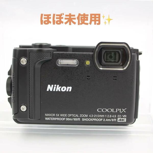 【美品・希少】Nikon ニコン COOLPIXクールピクス W300 ブラック