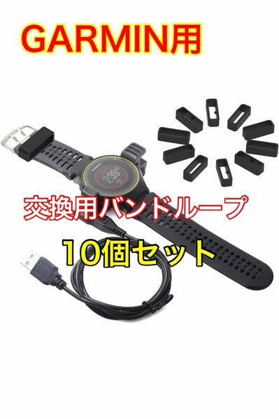 GARMIN(ガーミン対応)交換用ベルトループ10個